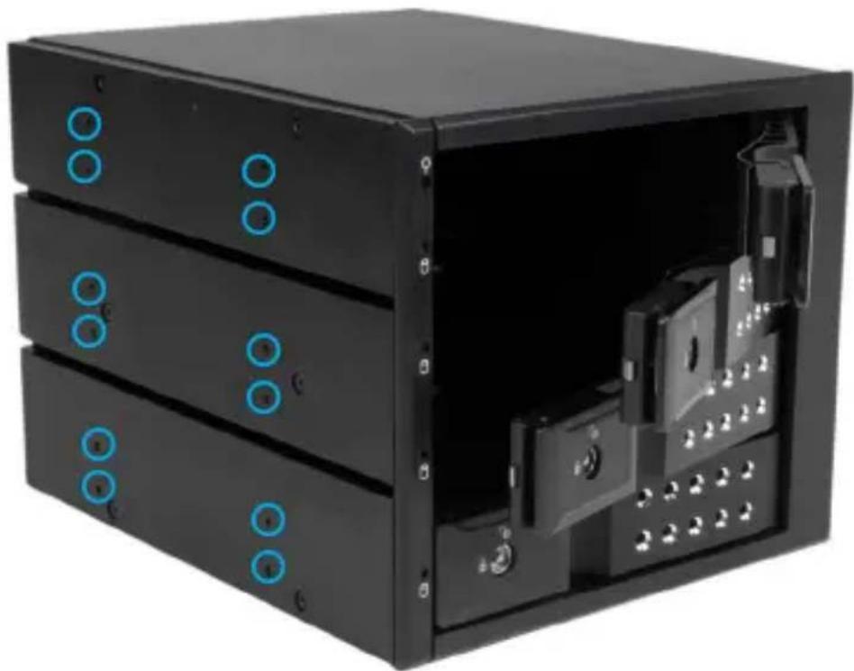 StarTech.com HSB4SATSASBA - ハードウェアインストール手順 - 1