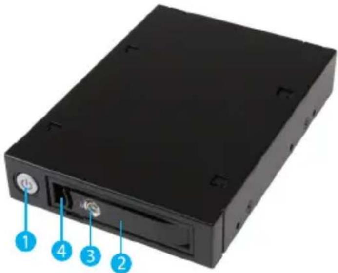 StarTech.com SATSASBP125 - フロントビュー - 1