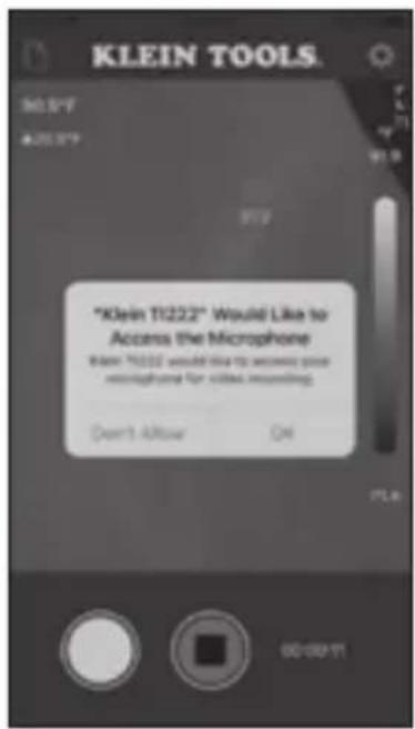 Klein Tools TI222 - CAPTURA DE VIDEOS POR INTERVALOS (FIG. C) - 2