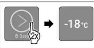 3sec 2x -18°C