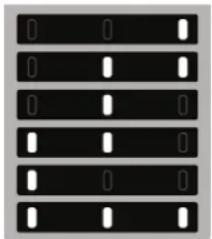 INDESIT INSZ 18012 - Leuchtende LEDs Temperatureinstellung - 1