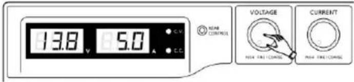 PeakTech 1580 - Procédure à suivre pour ramener l'appareil aux valeurs par défaut - 5