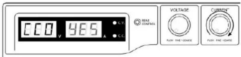 PeakTech 1580 - Manuelle Nullstellung der Stromanzeige - 2