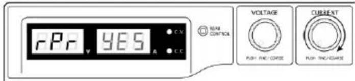 PeakTech 1580 - Procédure à suivre pour ramener l'appareil aux valeurs par défaut - 3