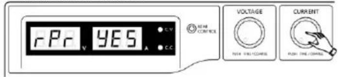PeakTech 1535 - Restaurer les paramètres d'usine - 4