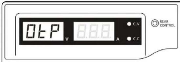 PeakTech 1535 - OTP: Over temperature protection - 1
