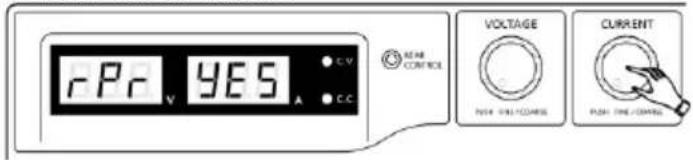 PeakTech 1525 - Restaurer les paramètres d'usine - 4