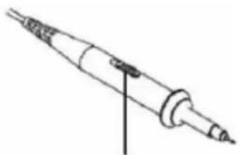 PeakTech 1310 - réglage du facteur d'amortissement de la sonde - 2