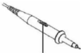 PeakTech 1305 - réglage du facteur d'amortissement de la sonde - 2