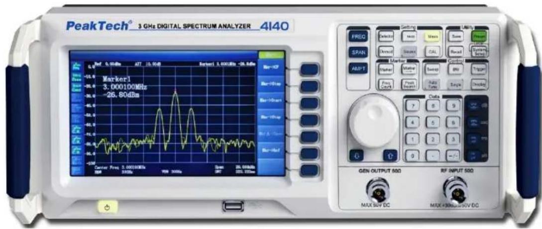 PeakTech 4130 - vérifier les accessoires - 1