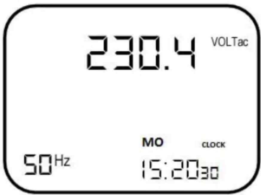 PeakTech 9035 - écran LCD et contrôle du menu - 1