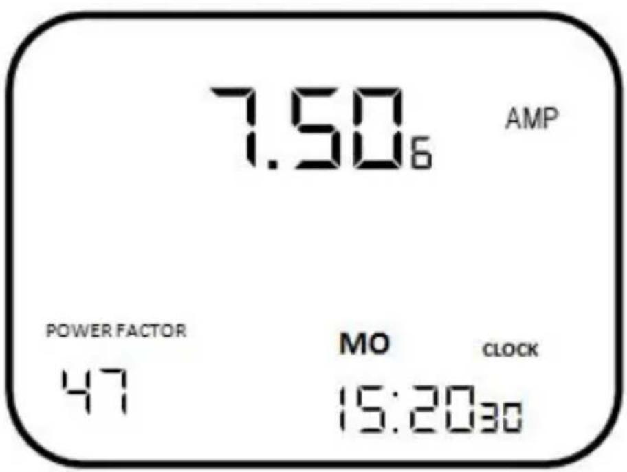 PeakTech 9035 - écran LCD et contrôle du menu - 2