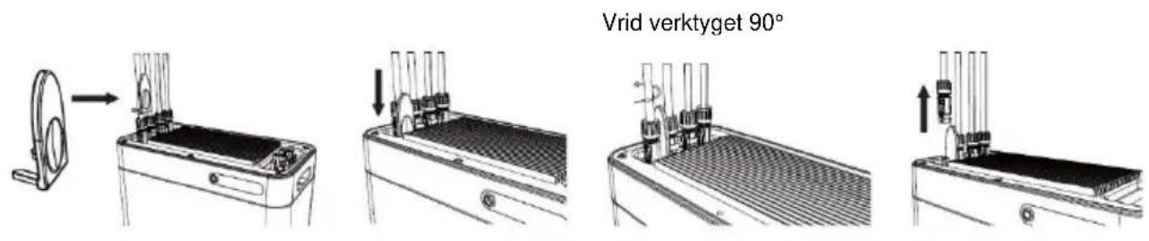 BLUEPALM BP-B2500 - Verktyg för att ta bort kablar: - 1
