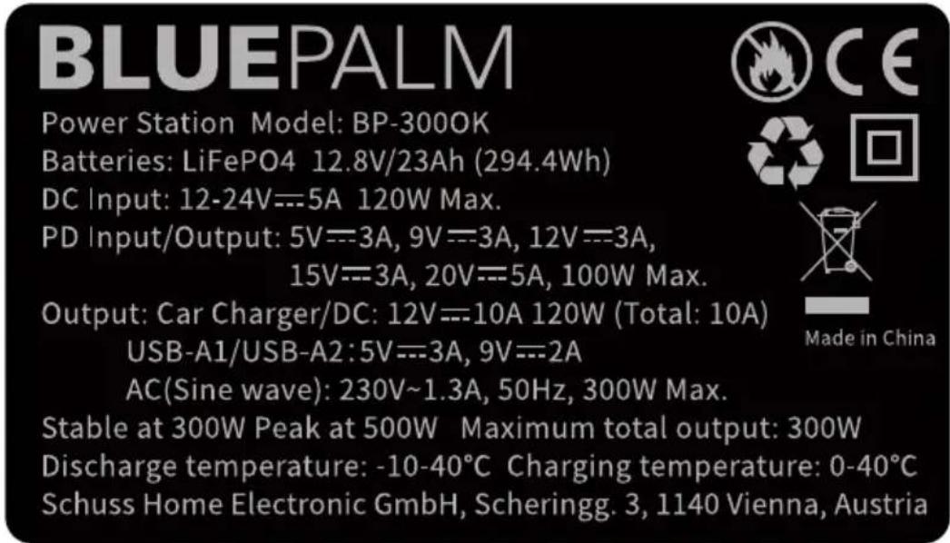 BLUEPALM BP-300OK - BLUEPALM - 1