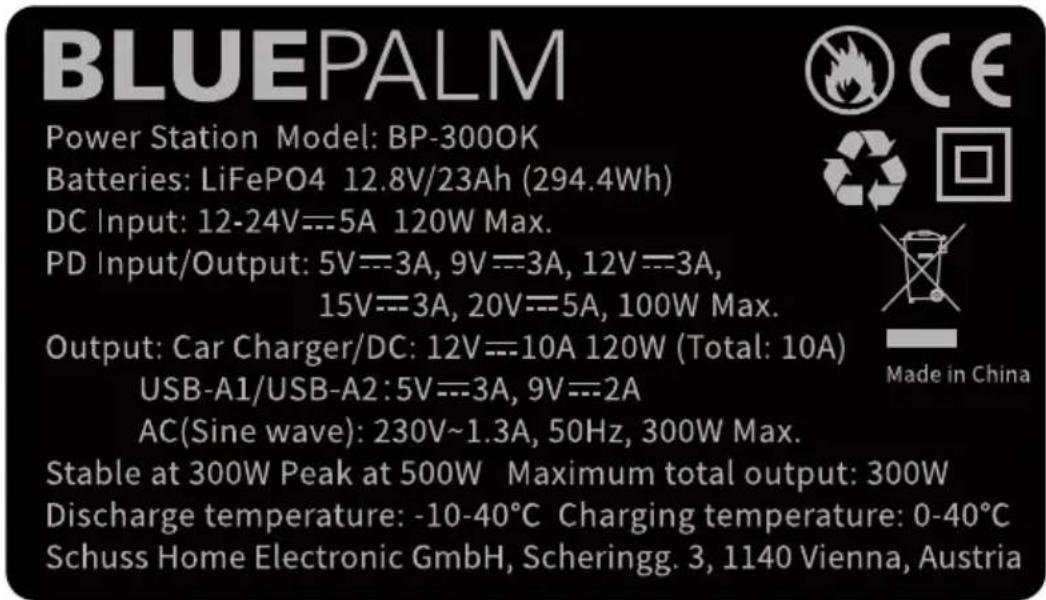 BLUEPALM BP-300OK - BLUEPALM - 1