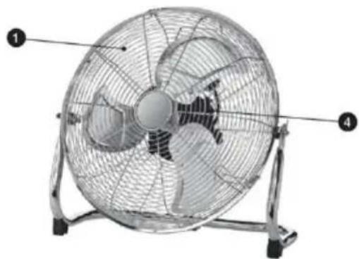 Be Cool BC45WM2205 - KOMPONENTY - 1