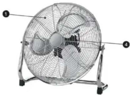 Be Cool BC45WM2205 - COMPONENTI - 1
