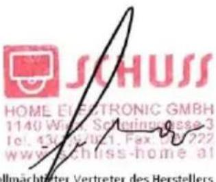 SHX SHXA700-WiFi - Deklarationsverweis: - 1