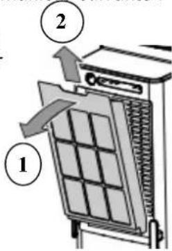 SHE SHE20AC2001F - NETTOYER LE FILTRE À POUSSIÈRE - 1