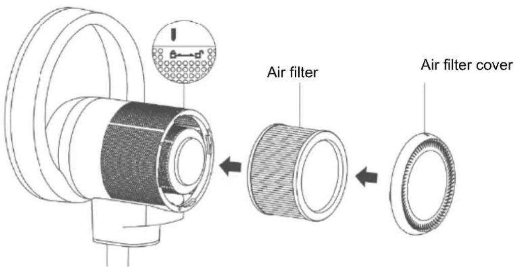 Be Cool BCBFLWiFi01 - Installing the air filter - 1