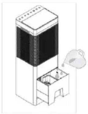 Be Cool BC93AC2201IKF - LLENADO DEL DEPOSITO DE AGUA - 1