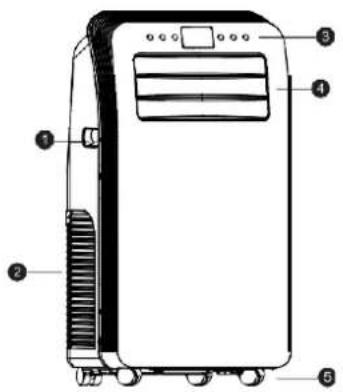BLUEPALM BPPAC12000FW - MAIN PART AND COMPONENTES - 1