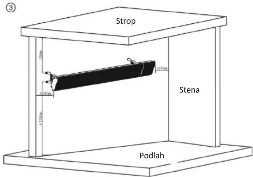 SHX SHXDS1800WF - Montáž na strop - 3