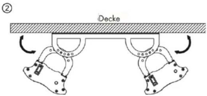 SHX SHXDS1800WF - Deckenmontage - 2