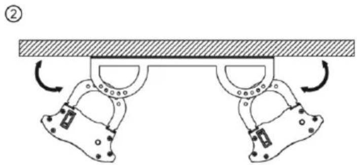 SHX SHXDS1800WF - Plafondbevestiging - 2