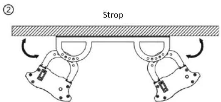 SHX SHXDS1800WF - Montáž na strop - 2