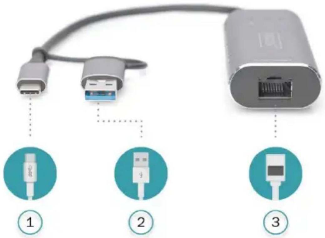 Digitus DN-3028 - CONNEXIONS ET TÉMOINS LUMINEUX - 1