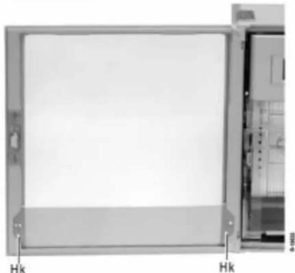 Gossen Metrawatt POINTAX 6000M - Remplacer le panneau d'identification du point de mesure (voir figure 16 et figure 17) - 2