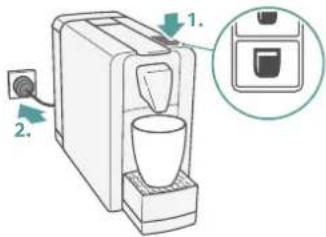 Cremesso Compact Professional XL - Empty the drip tray, capsule container and water tank daily - 1