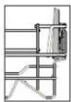 HOTPOINT H2I HD526 A - REGOLAZIONE IN ALTEZZA DEL CESTELLO SUPERIORE - 2