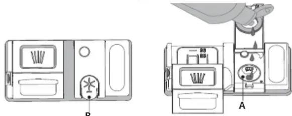 HOTPOINT H2I HD526 A - LLENADO DEL DISPENSADOR DEL ABRILLANTADOR - 1