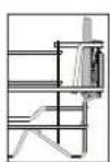 HOTPOINT H2I HD526 A - CLAPETE RABATABILE CU POZITIE REGLABILĂ - 1
