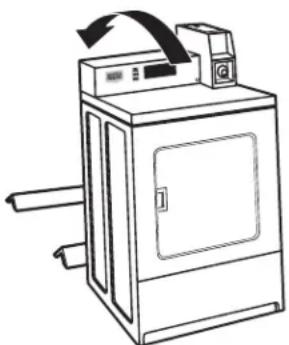 MAYTAG MDG20MNB - Preparare l'asciugatrice per i piedini regolabili - 1