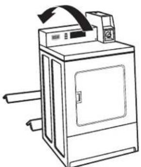 MAYTAG MDG20MNB - Prepare dryer for leveling legs - 1