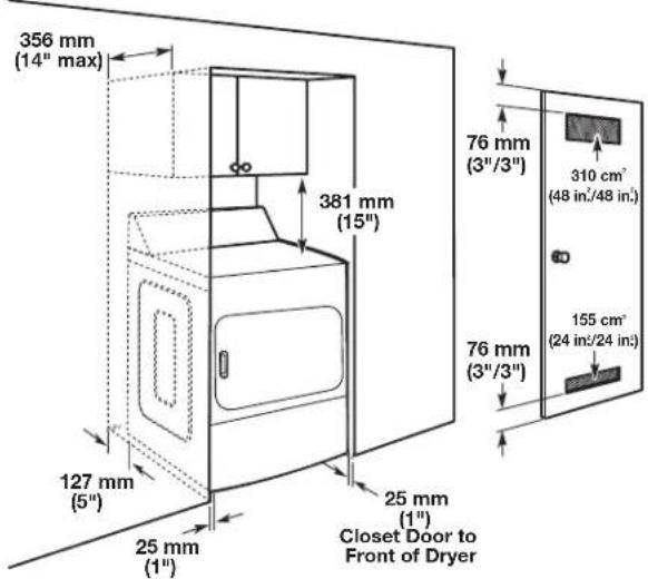 MAYTAG MDG20MNB - Clearances - 2