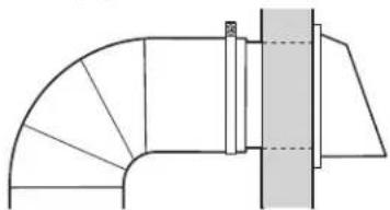 MAYTAG MDG20MNB - Raccordement du conduit d'évacuation - 3