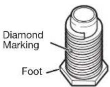 MAYTAG MDG20MNB - Screw in leveling legs - 1