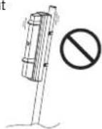 OPTEX SL-350QFR - 1-2 PRECAUTIONS - 2