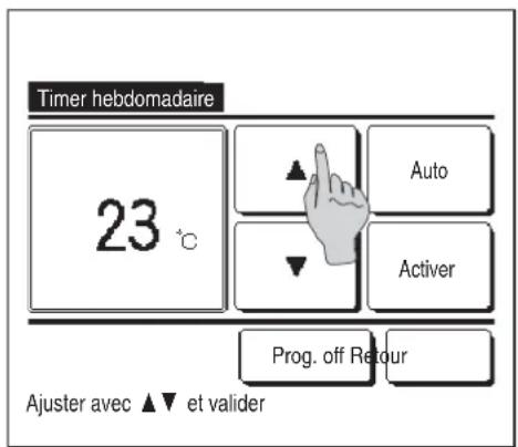 MITSUBISHI RC-EXZ3D - Appuyer sur le mode de fonctionnement souhaite. - 1