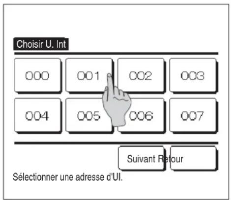 MITSUBISHI RC-EXZ3D - Réglage interface sans fil - 1