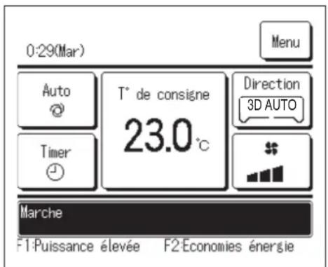 MITSUBISHI RC-EXZ3D - Modifier la position des volets - 5