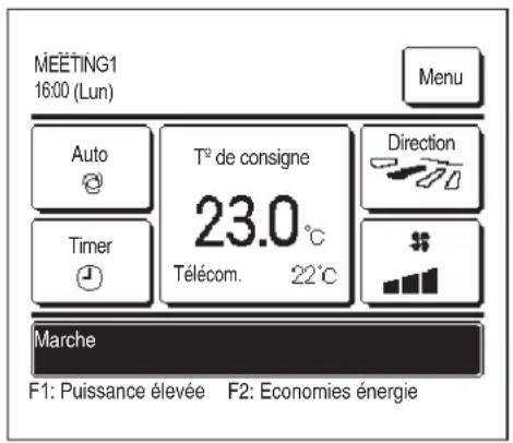 MITSUBISHI RC-EXZ3D - ③ Affichage de la température interieure - 3