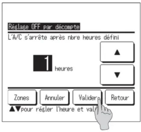 MITSUBISHI RC-EXZ3D - ■ Réglage OFF par décompte - 2