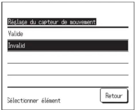 MITSUBISHI RC-EXZ3D - Pour exécuter le contrôle du détecteur de mouvement - 1