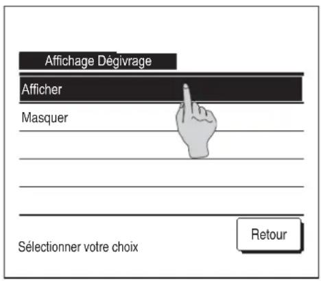 MITSUBISHI RC-EXZ3D - ⑥ Affichage du dégivrage - 1