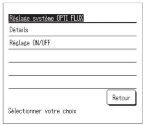 MITSUBISHI RC-EXZ3D - Réglage système anti courant d'air (pour l'utilisation d'un panneau anti courant d'air) - 1
